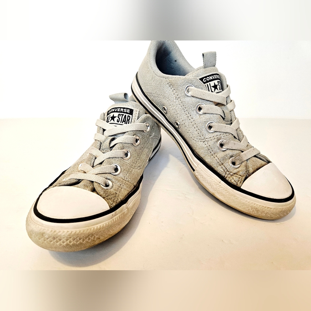 Preloved Converse Chuck Taylor All Star Madison Low-Top Sneakers Gray Metallic S